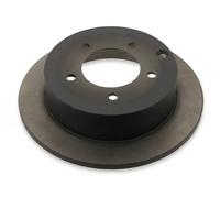 2x Disque de frein Essieu arrière plein 80 93 1280 SWAG pour MITSUBISHI