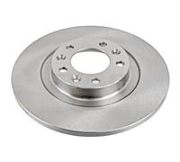 2x Disque de frein Essieu arrière plein 81 10 4169 SWAG pour CITROËN PEUGEOT