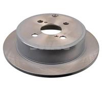 2x Disque de frein Essieu arrière plein 81 92 6066 SWAG pour TOYOTA COROLLA