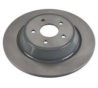 2x Disque de frein Essieu arrière plein ADF124377 BLUE PRINT pour FORD KUGA II