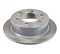2x Disque de frein Essieu arrière plein ADG04332 BLUE PRINT pour SSANGYONG