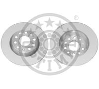 2x Disque de frein Essieu arrière plein BS-8038C OPTIMAL pour VW AUDI SKODA SEAT