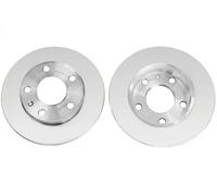 2x Disque de frein Essieu arrière plein BS-8046C OPTIMAL pour AUDI SEAT