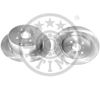 2x Disque de frein Essieu arrière plein BS-8106C OPTIMAL pour TOYOTA YARIS