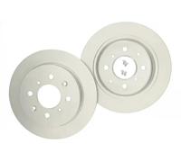 OPTIMAL 2x Disques de Frein Arrière Ø238.8 MM pour Honda Jazz III Ge 1.2 1.3i Gk