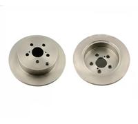2x Disque de frein Essieu arrière plein J3312052 NIPPARTS pour TOYOTA AVENSIS