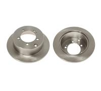 2x Disque de frein Essieu arrière plein J3315023 NIPPARTS pour MITSUBISHI