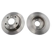 2x Disque de frein Essieu arrière plein N3315030 NIPPARTS pour MITSUBISHI DODGE