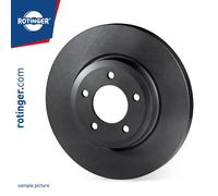 2x Disque de frein Essieu arrière plein RT 1423-GL ROTINGER pour TOYOTA COROLLA