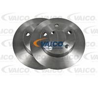 2x Disque de frein Essieu arrière plein V10-40073 VAICO pour AUDI A6 C5