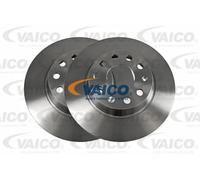 2x Disque de frein Essieu arrière plein V10-40082 VAICO pour VW SEAT SKODA AUDI