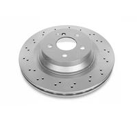 MEYLE Disque de frein 015 523 0017/PD arrière Ø330 mm ventilé perforé