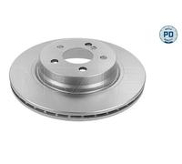 2x Disque de frein Essieu arrière ventilé 015 523 0033/PD MEYLE
