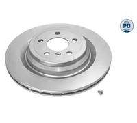 2x Disque de frein Essieu arrière ventilé 015 523 0043/PD MEYLE