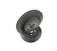 2x Disque de frein Essieu arrière ventilé 120069710 AUTOMEGA pour SAAB OPEL