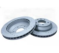 2x Disque de frein Essieu arrière ventilé 19-1833SPORT MAXGEAR pour PORSCHE VW