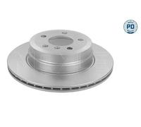 2x Disque de frein Essieu arrière ventilé 315 523 0024/PD MEYLE pour BMW X6 X5