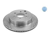 2x Disque de frein Essieu arrière ventilé 36-15 523 0053 MEYLE pour NISSAN