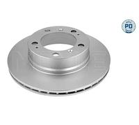 2x Disque de frein Essieu arrière ventilé 483 523 0001/PD MEYLE pour PORSCHE