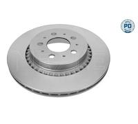 2x Disque de frein Essieu arrière ventilé 515 523 0011/PD MEYLE pour VOLVO