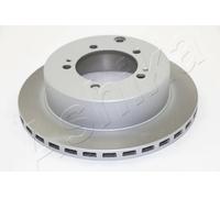 2x Disque de frein Essieu arrière ventilé 61-05-513C ASHIKA pour MITSUBISHI