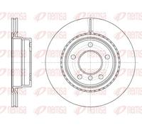 2x Disque de frein Essieu arrière ventilé 61231.10 REMSA pour BMW 3 Touring 3 1