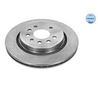 2x Disque de frein Essieu arrière ventilé 615 523 6027 MEYLE pour SAAB CADILLAC