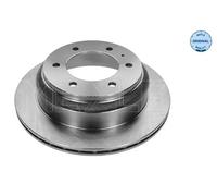 2x Disque de frein Essieu arrière ventilé 615 523 6033 MEYLE pour OPEL ISUZU