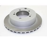 2x Disque de frein Essieu arrière ventilé 61513C JAPKO pour MITSUBISHI SIGMA