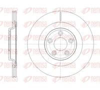 2x Disque de frein Essieu arrière ventilé 62111.10 REMSA pour JAGUAR XJ