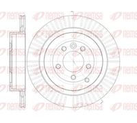 2x Disque de frein Essieu arrière ventilé 6849.10 REMSA pour LAND ROVER
