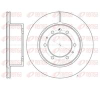 REMSA 6926.10 Disque de frein
