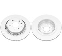 2x Disque de frein Essieu arrière ventilé BS-8402C OPTIMAL pour SAAB 9-5
