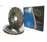 2x Disque de frein Essieu arrière ventilé de l'extérieur 6050135 pour VW AUDI