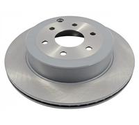2x Disque de frein Essieu arrière ventilé de l'intérieur 108440 FEBI BILSTEIN