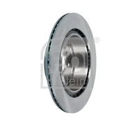 2x Disque de frein Essieu arrière ventilé de l'intérieur 170752 FEBI BILSTEIN