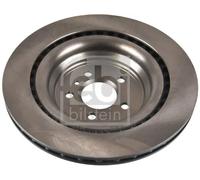2x Disque de frein Essieu arrière ventilé de l'intérieur 171491 FEBI BILSTEIN