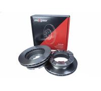 2x Disque de frein Essieu arrière ventilé de l'intérieur 19-2808 MAXGEAR