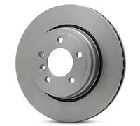 2x Disque de frein Essieu arrière ventilé de l'intérieur 20 93 1724 SWAG