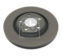2x Disque de frein Essieu arrière ventilé de l'intérieur 43908 FEBI BILSTEIN