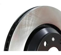 2x Disque de frein Essieu avant gauche plein 6110445 METZGER pour MERCEDES-BENZ