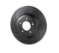 ROTINGER 2x Disque de Frein Avant Ø335.8 MM Perforé Ventilé pour Volvo XC90 I