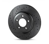 2x Disque de frein Essieu avant perforé RT 20249-GL T5 ROTINGER pour AUDI A6 C6