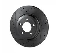 ROTINGER 2x Disque de Frein Avant Ø324 MM Perforé Ventilé pour BMW 5er Tournée