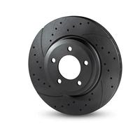 2x Disque de frein Essieu avant perforé RT 20346HP-GL T5 ROTINGER pour BMW X1 3