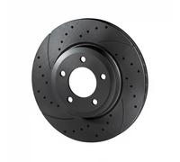 2x Disque de frein Essieu avant perforé RT 21595-GL T5 ROTINGER pour DACIA SMART