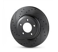 2x Disque de frein Essieu avant perforé RT 21689-GL T5 ROTINGER pour NISSAN