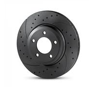 ROTINGER 2X Disque De Frein Avant Ø296 Mm Perforé Ventilé Pour BMW 5E E39 523I