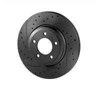 2x Disque de frein Essieu avant perforé RT 2719-GL T5 ROTINGER pour RENAULT