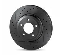 2x Disque de frein Essieu avant perforé RT 2739-GL T5 ROTINGER pour BMW 7